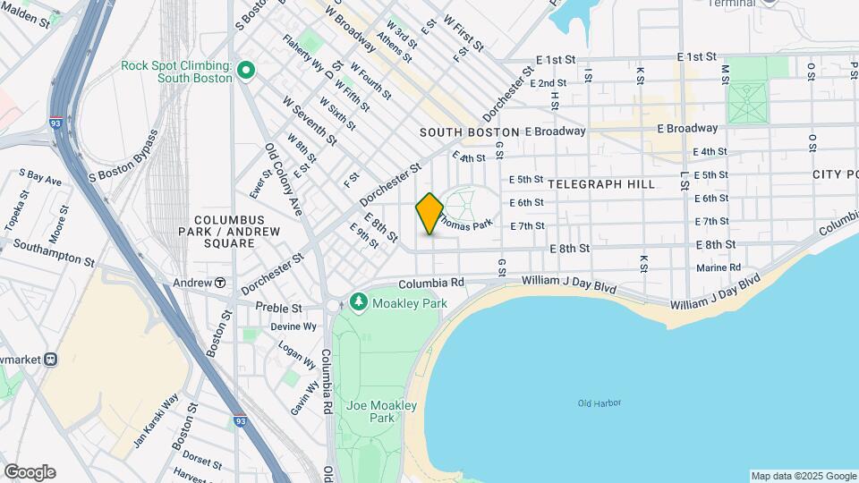 93 Old Harbor St, Unit 1 Map and Location Details
