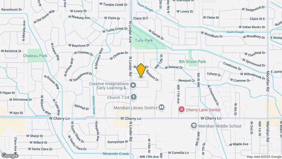 1478 W Sandalwood Dr Map and Location Details