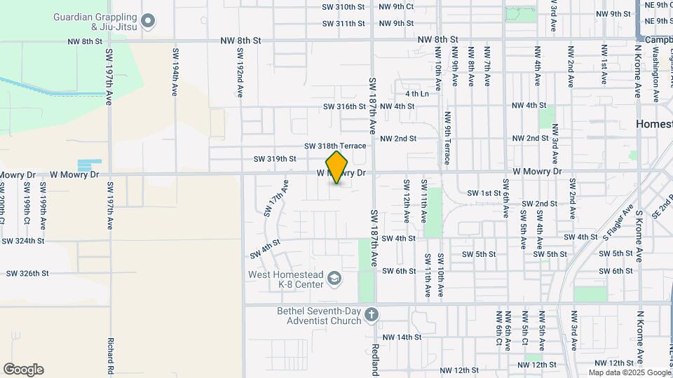 100 SW 15th Ave Map and Location Details