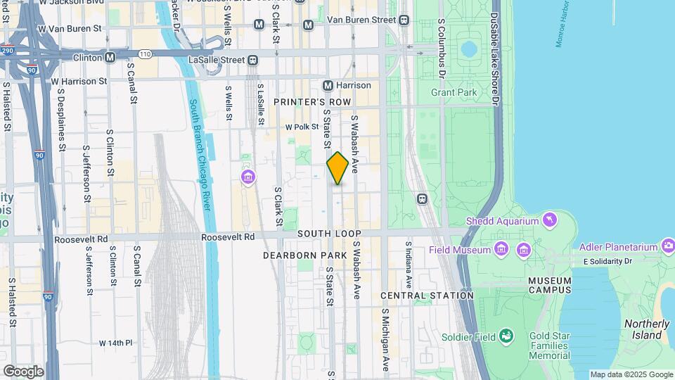 1021 S State St, Unit 404 Map and Location Details