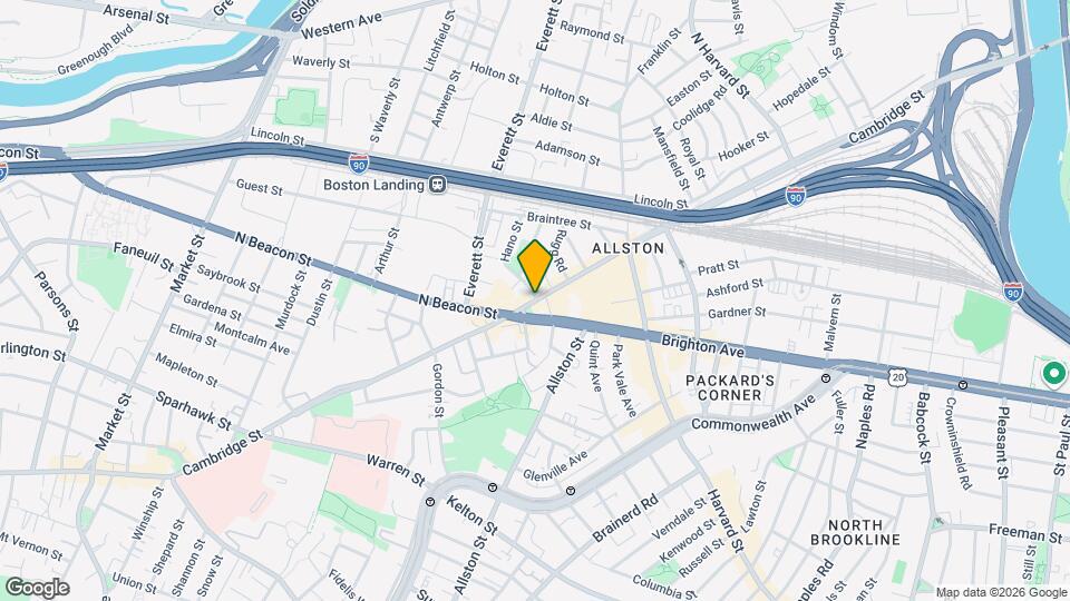 464 Washington St Map and Location Details