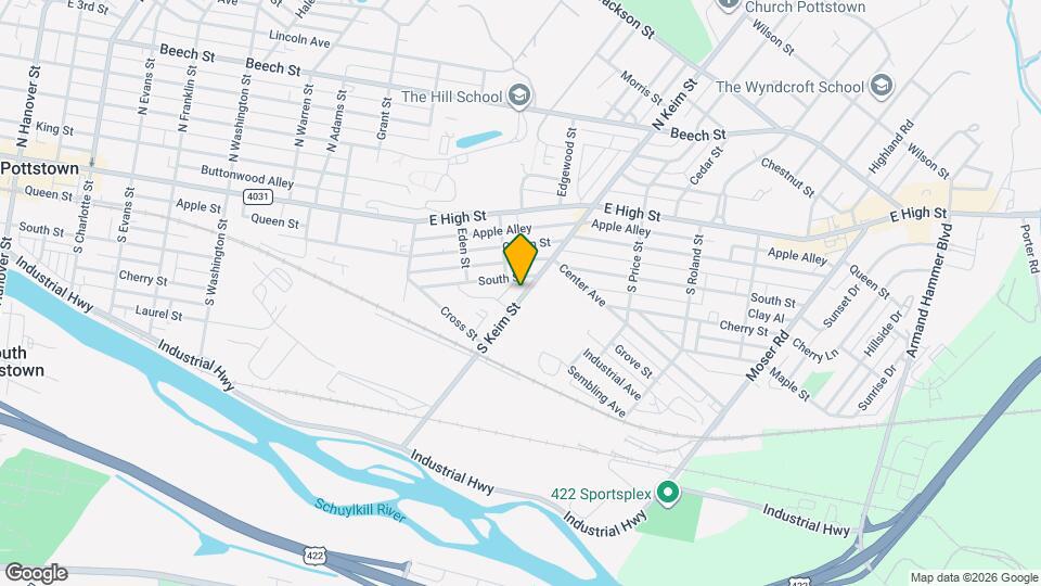 121 S Keim St Mapa y Detalles de la Ubicación