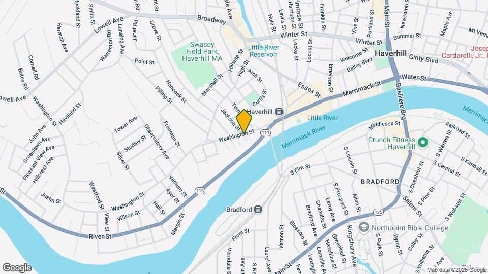 258 Washington St Map and Location Details