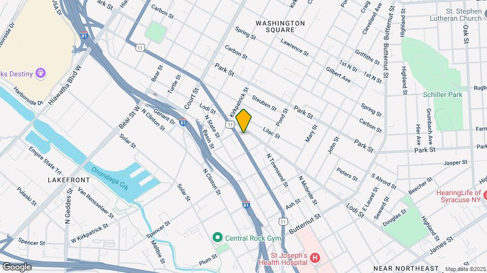 930 N Salina St Map and Location Details