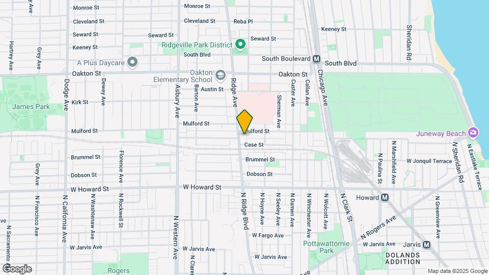 237 Ridge Ave Mapa y Detalles de la Ubicación