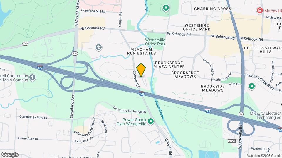 6601 Cooper Meadows Rd Map and Location Details