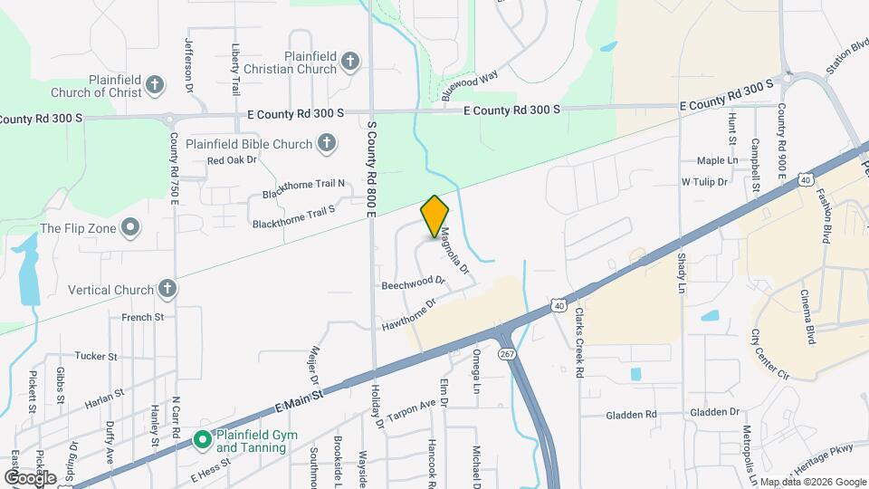 432 Hickory Ln Map and Location Details