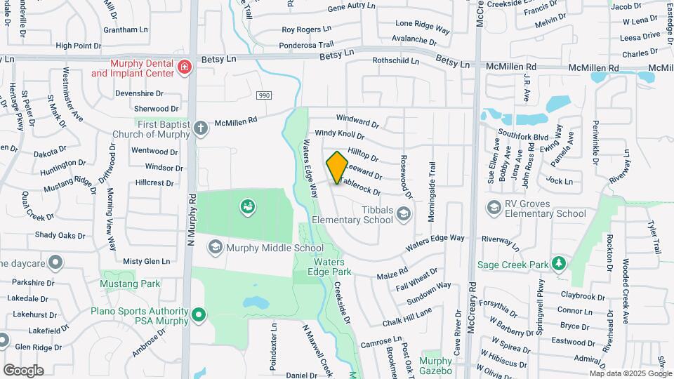 405 Desert Willow Ln Map and Location Details