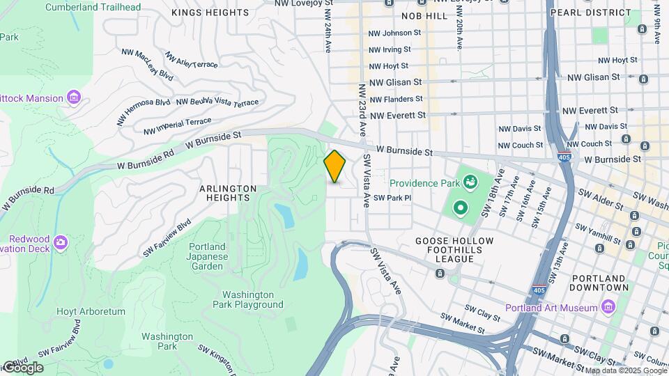 2393 SW Park Pl Mapa y Detalles de la Ubicación