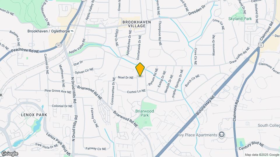 2357 Cortez Way NE Map and Location Details