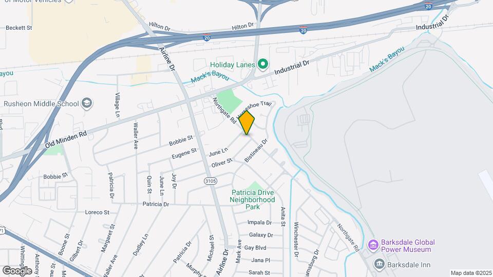 3119 Oliver St Map and Location Details