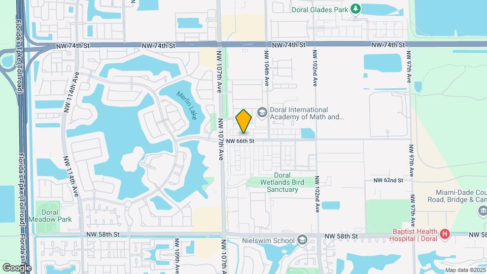 10513 NW 66th St Map and Location Details