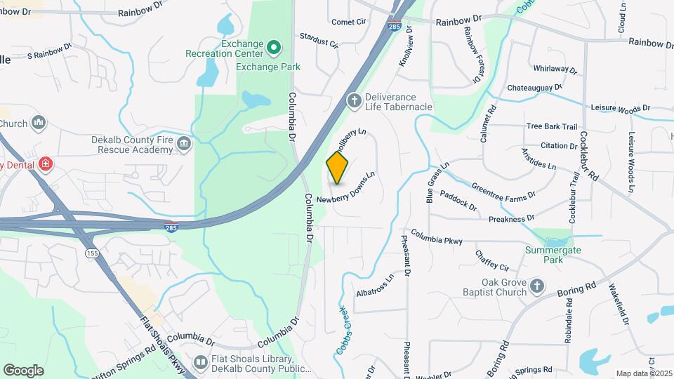2914 Knollberry Ln Mapa y Detalles de la Ubicación