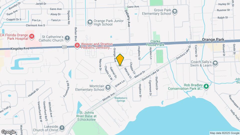 1363 Crosby Ln Map and Location Details