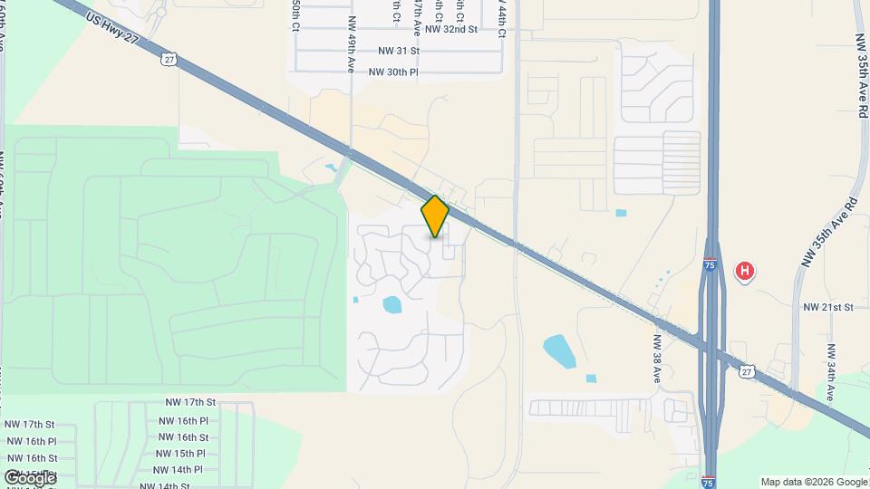 2323 NW 46th Ct Map and Location Details