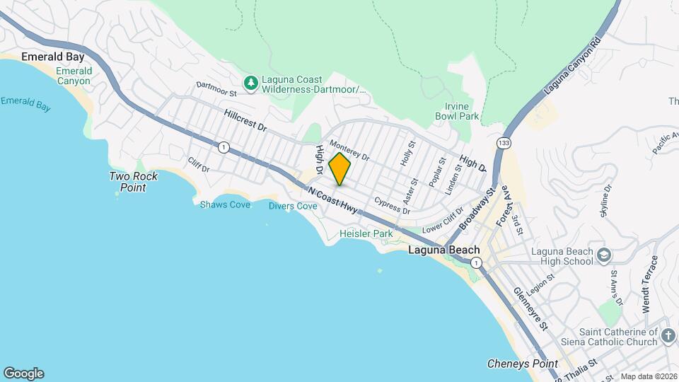 265 Myrtle St Map and Location Details