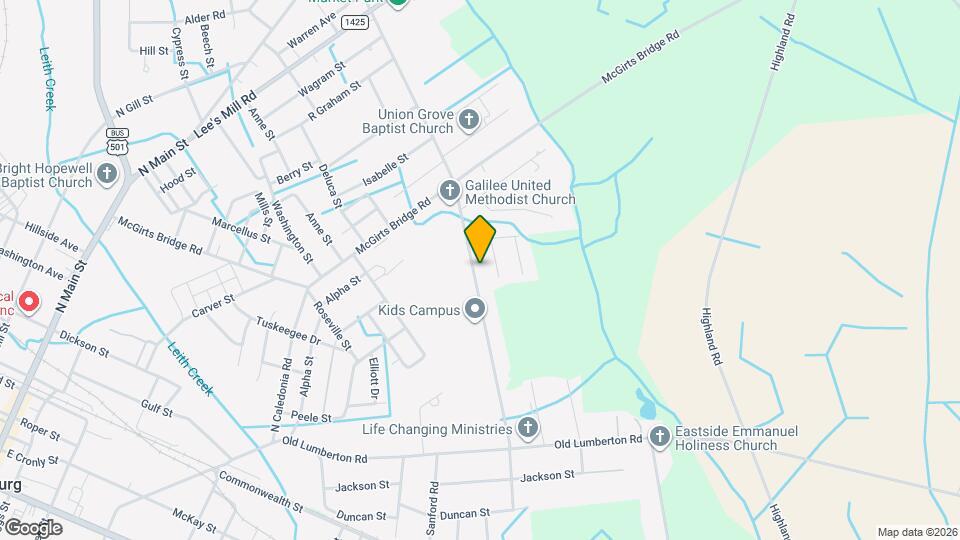 512 Produce Market Rd Map and Location Details