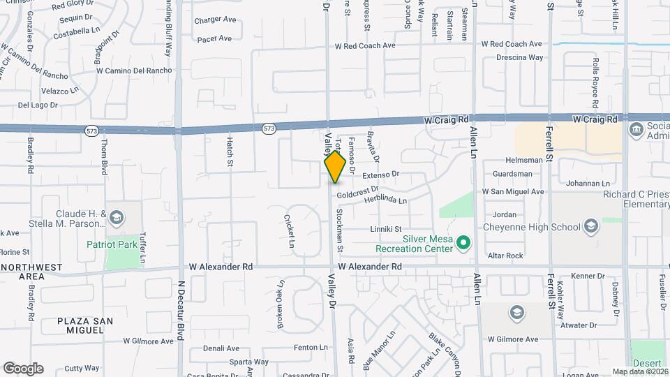 4209 Totano Dr Map and Location Details