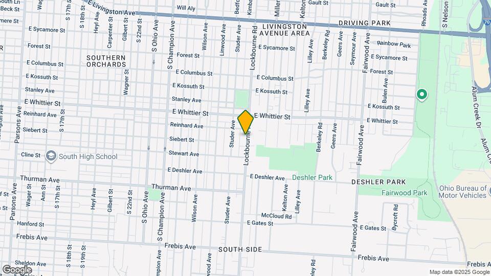 1177 Lockbourne Rd Map and Location Details