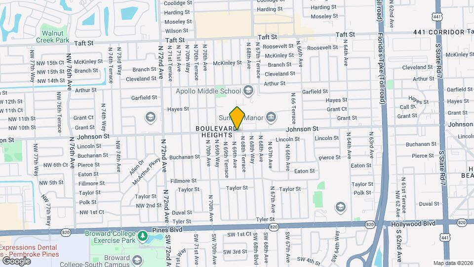 841 N 69th Ave Map and Location Details