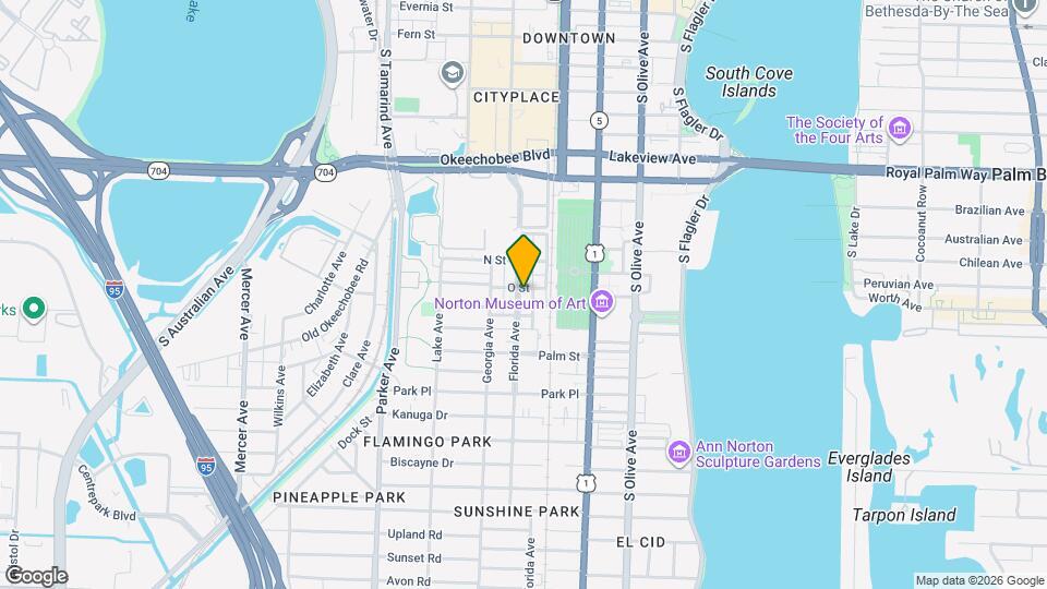 1306 Florida Ave Map and Location Details