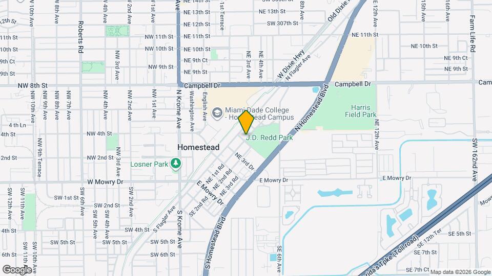 408 NE 1st Rd Map and Location Details