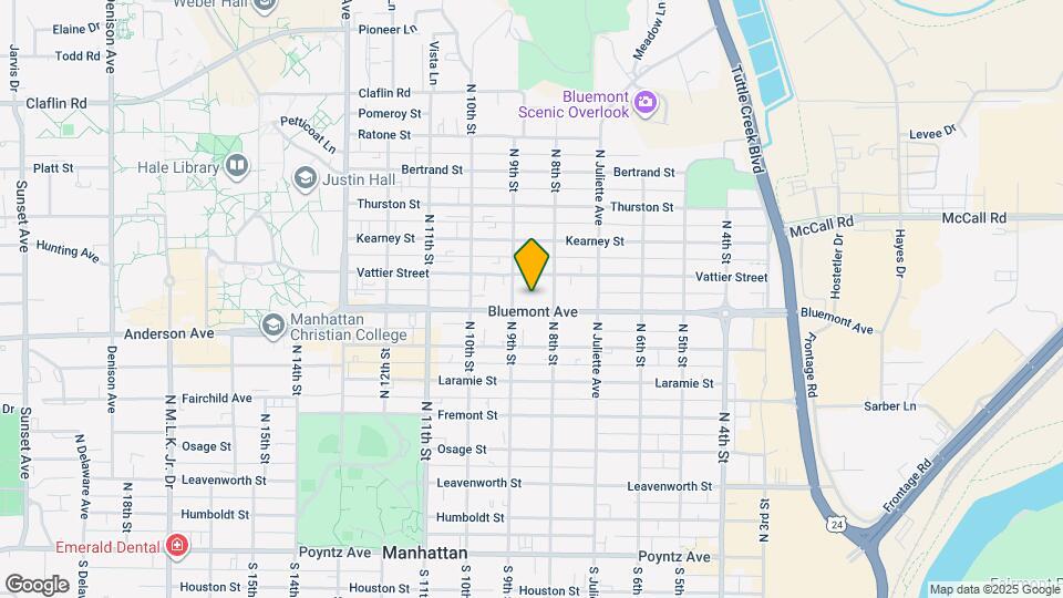 818 Bluemont Ave Map and Location Details