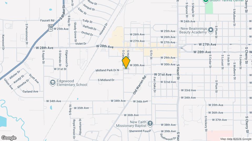 3010 S Holly St Mapa y Detalles de la Ubicación