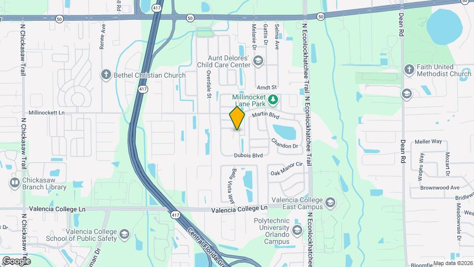 1037 Chambord Ct Map and Location Details