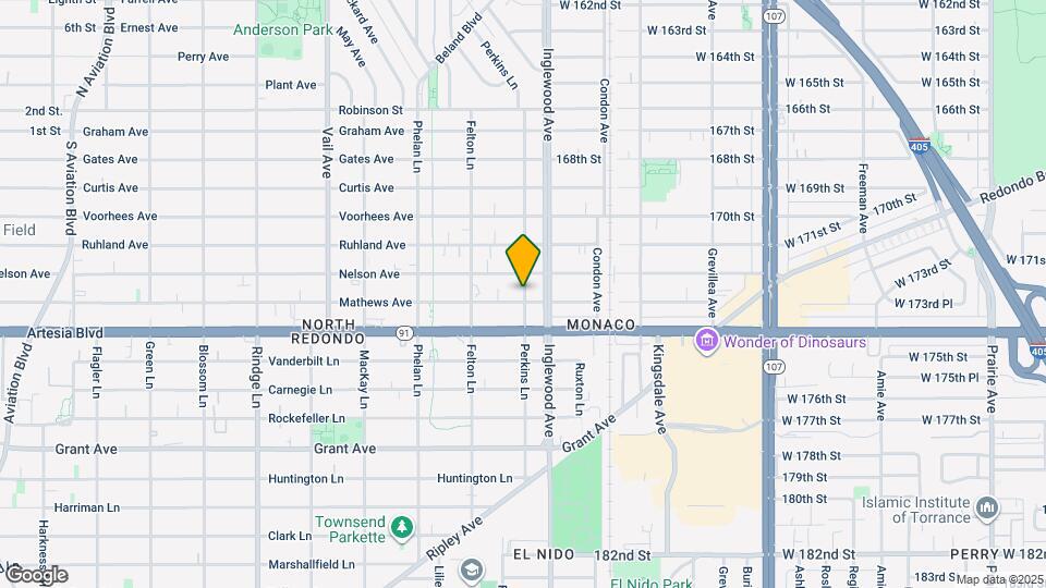 2101 Perkins Ln Map and Location Details