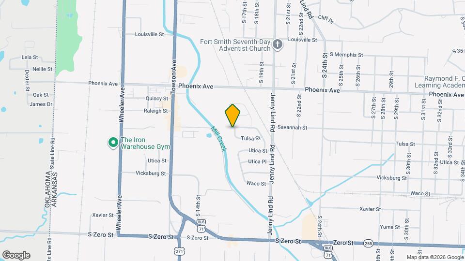 1606 Savannah Dr Map and Location Details