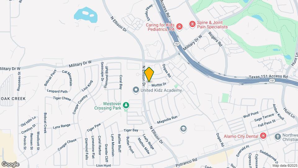 10031 Moffitt Dr Mapa y Detalles de la Ubicación