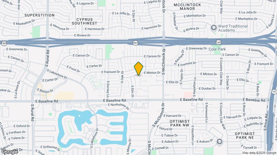 4808 S Juniper St Map and Location Details