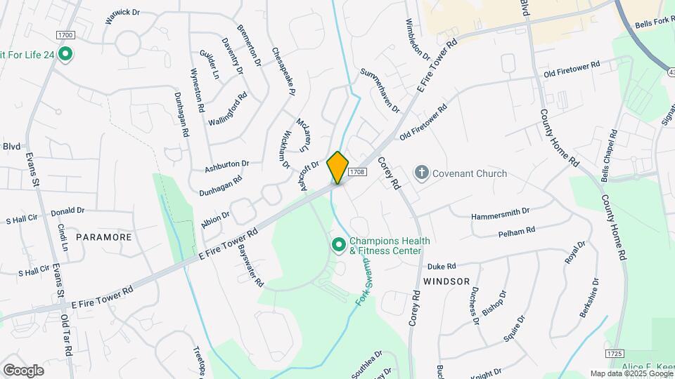 4002 Whitebridge Dr Map and Location Details