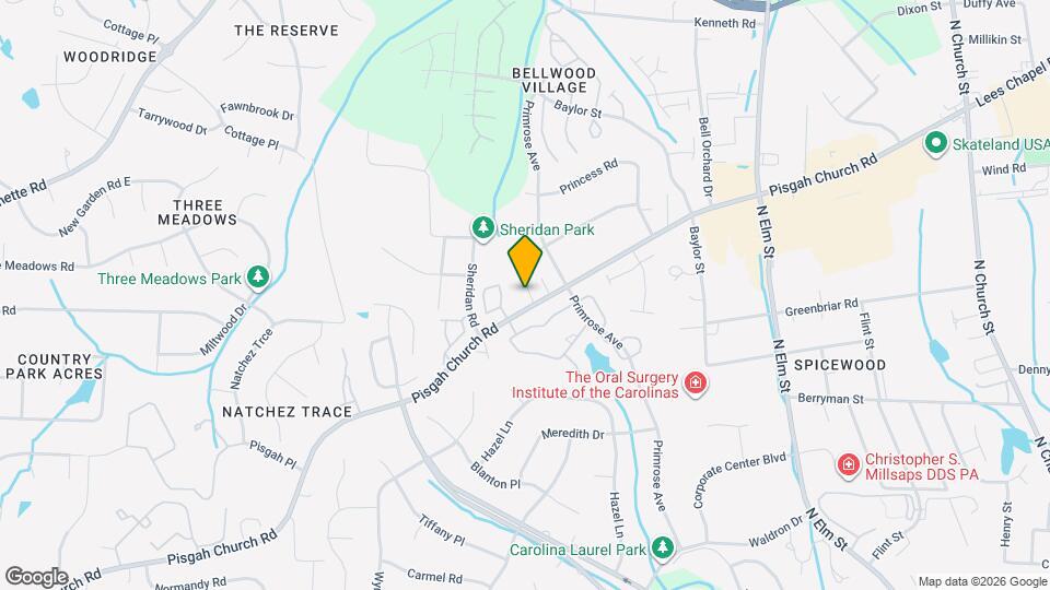 812 Pisgah Church Rd Map and Location Details