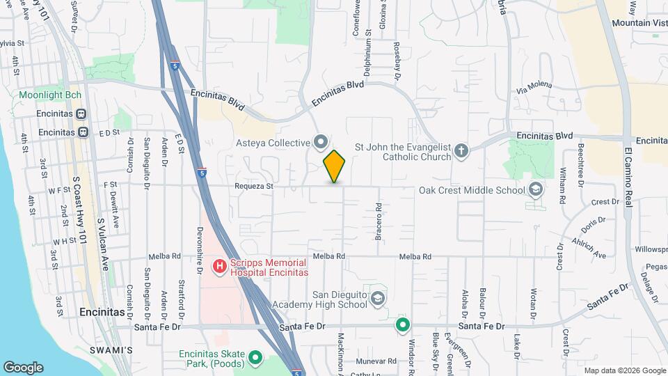 677 Requeza St Map and Location Details