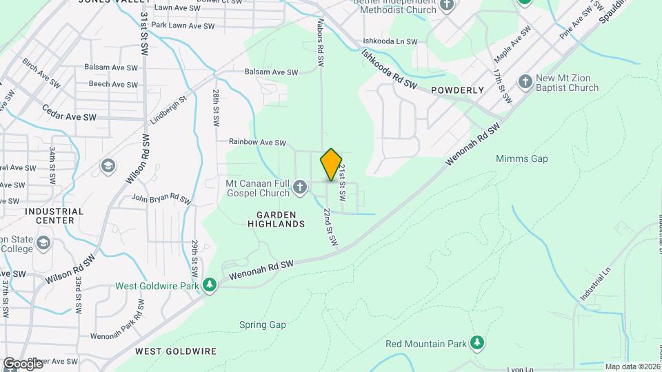 2701 22nd St SW Map and Location Details