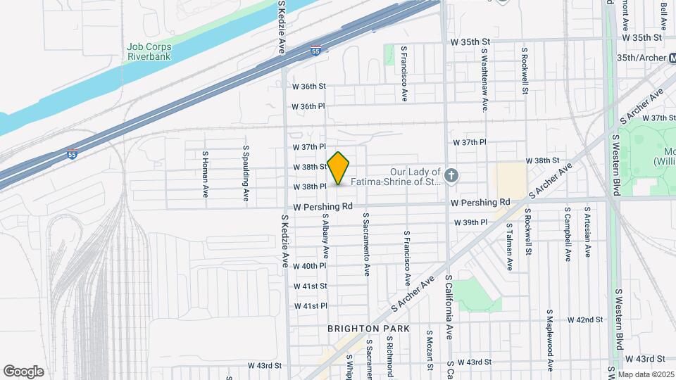 3045 W 38th Pl Mapa y Detalles de la Ubicación