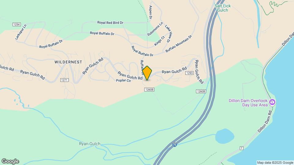 4827 Ryan Gulch Rd Map and Location Details