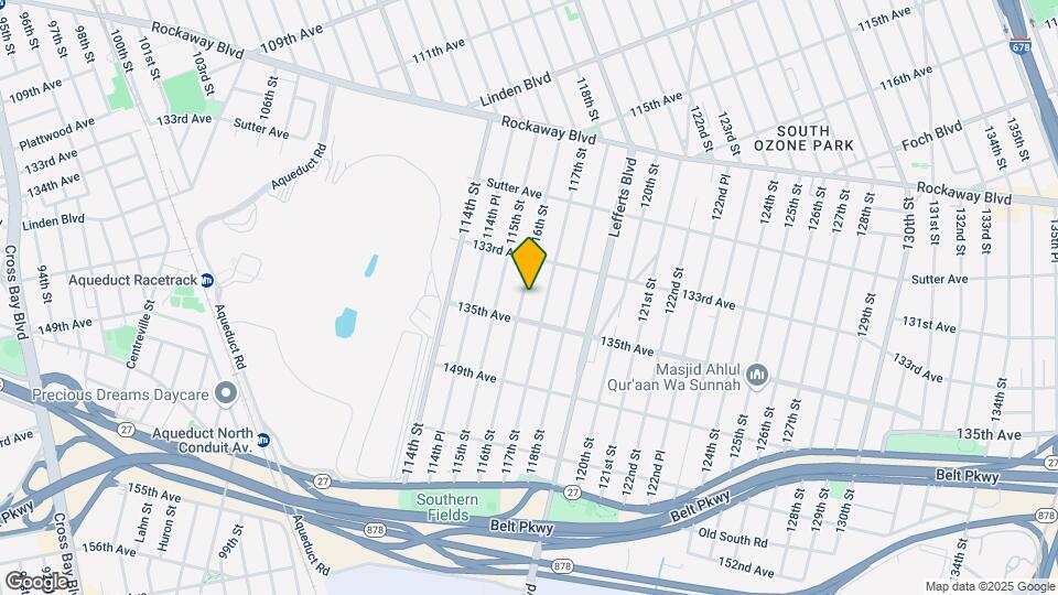 133-39 116th St-Unit -1 Mapa y Detalles de la Ubicación