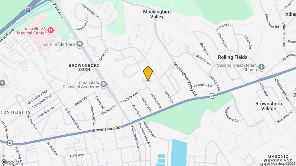 401 Winton Ln Map and Location Details