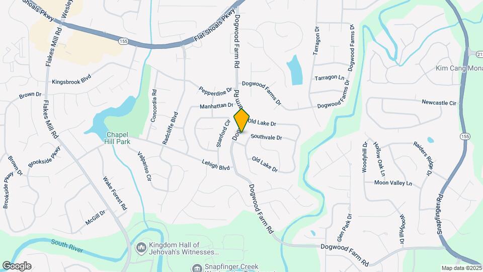 3696 Dogwood Farm Rd Map and Location Details
