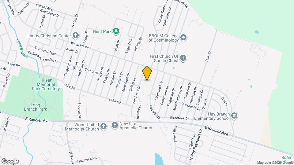 4801 Cedarhill Cir Map and Location Details