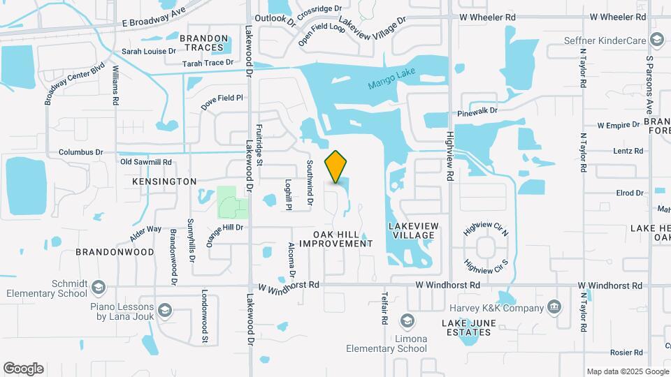 1421 Rustling Oaks Dr Map and Location Details