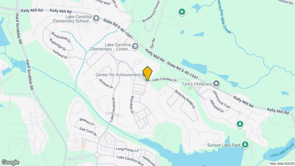 201 Woodleigh Park Dr Map and Location Details