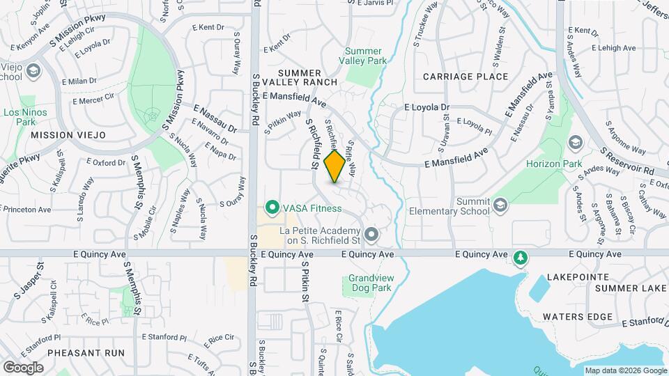 4127 S Richfield Way Map and Location Details