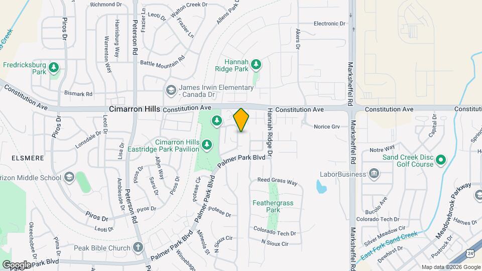 2391 Washo Cir Map and Location Details