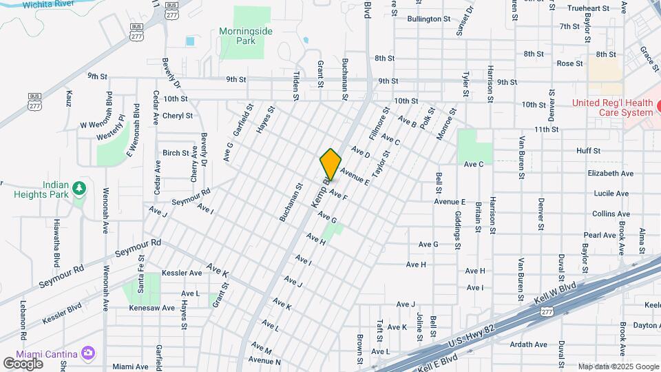 1513 Kemp Blvd Map and Location Details