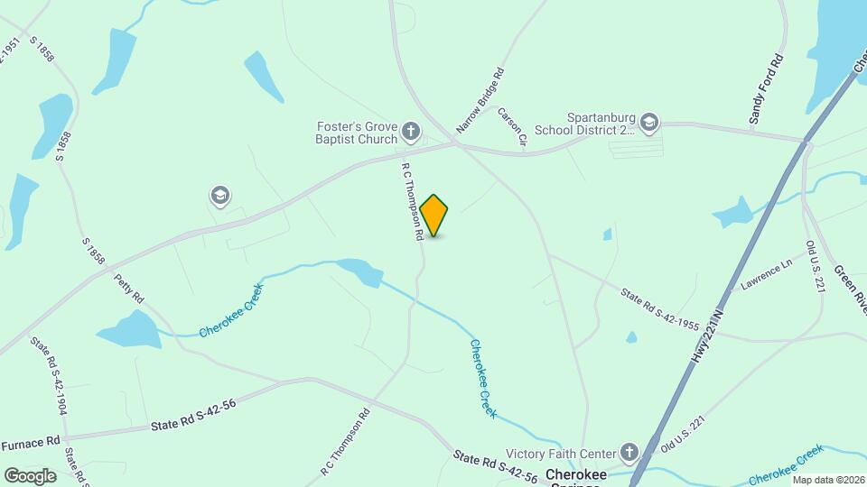 259 R C Thompson Rd Map and Location Details