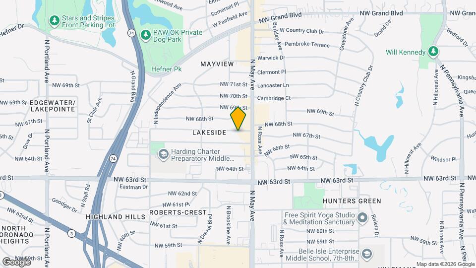 2924 NW 67th St Map and Location Details